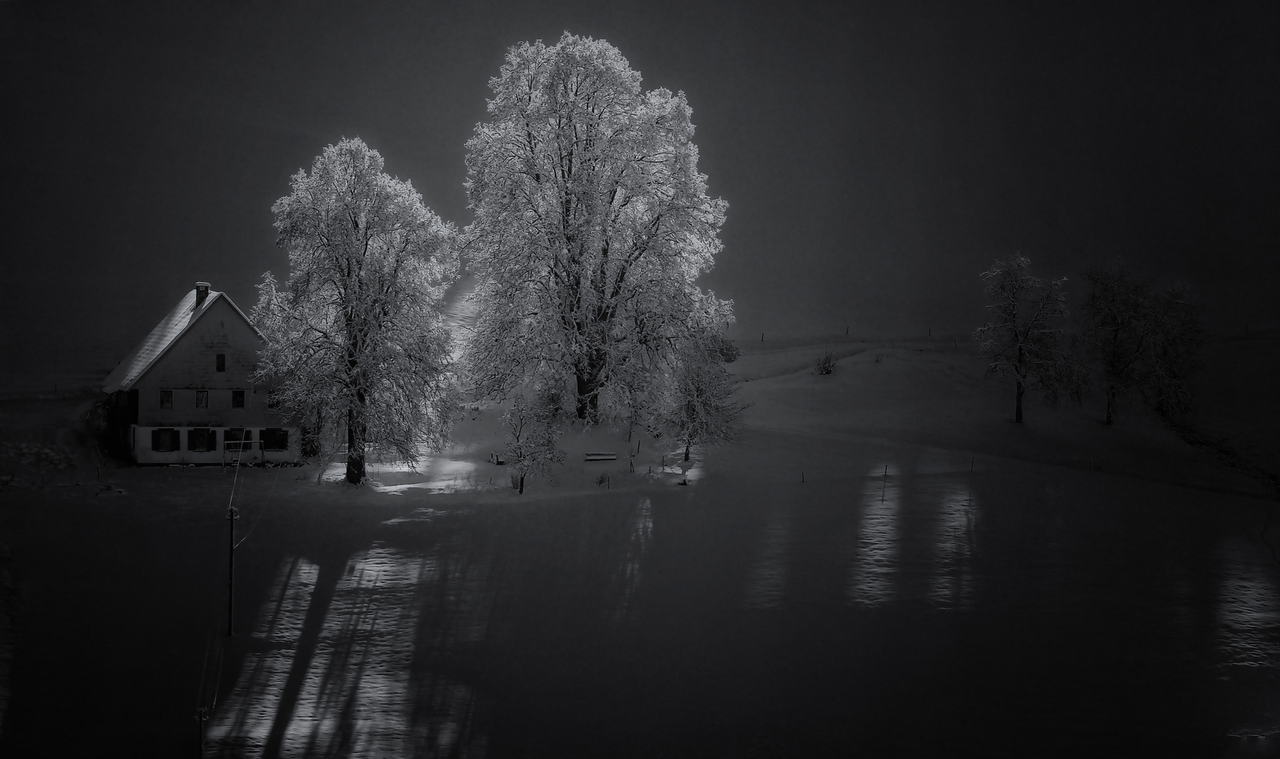 Licht am Berg