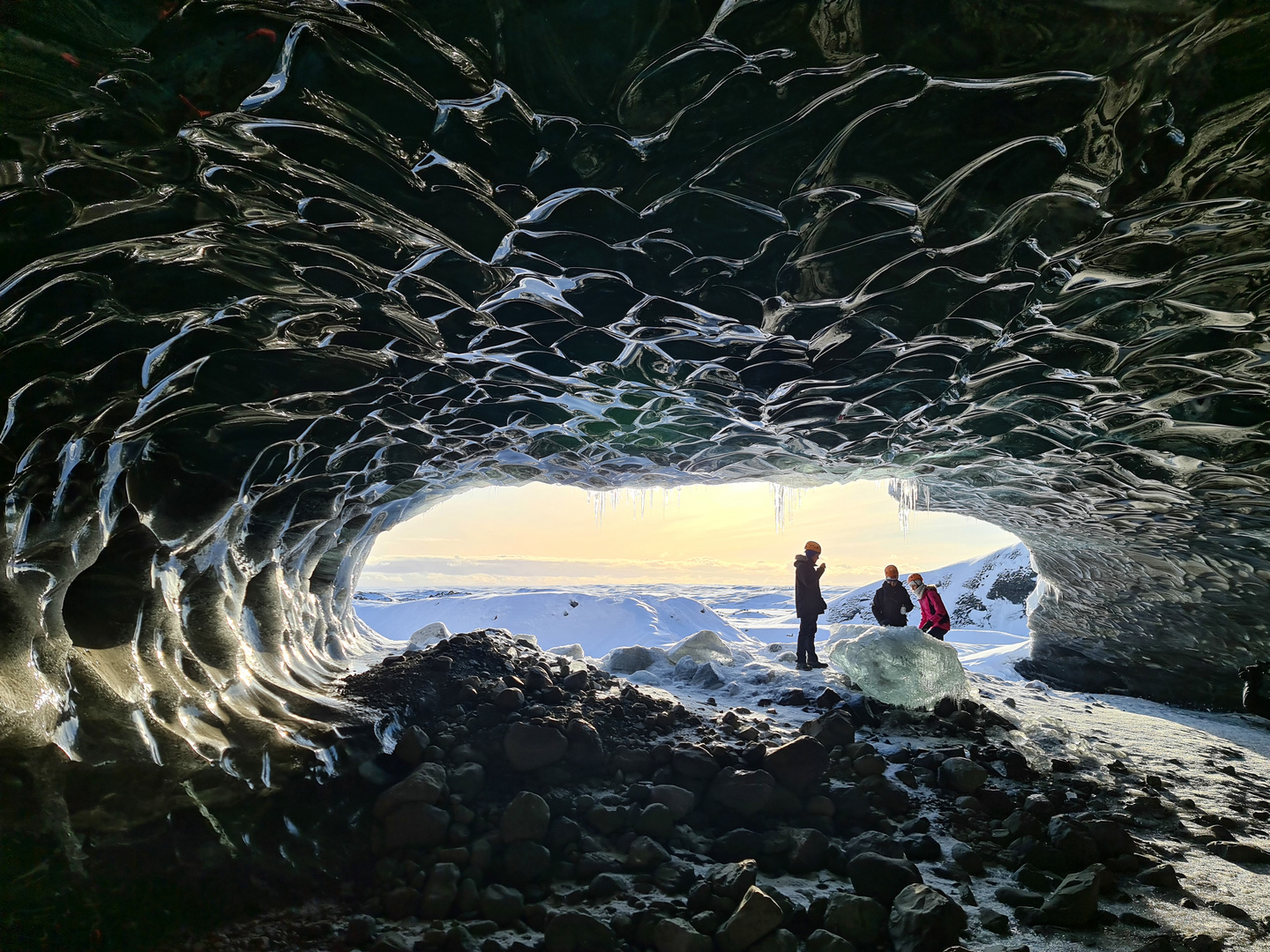 Licht am Ende der Höhle