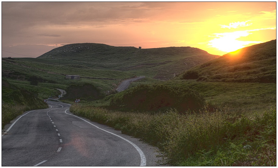 Licht am Ende der Straße