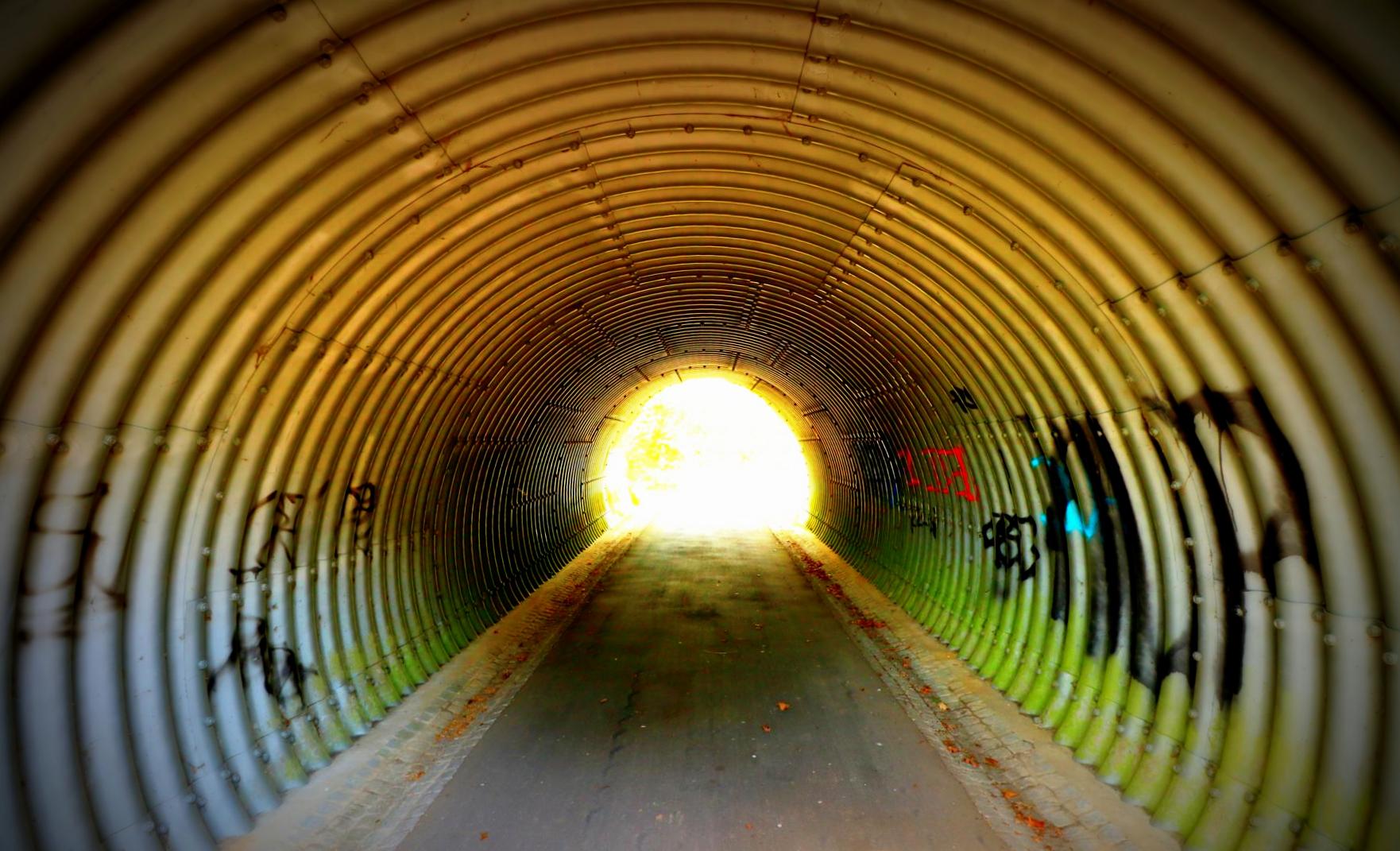 Licht am Ende des Tunnels