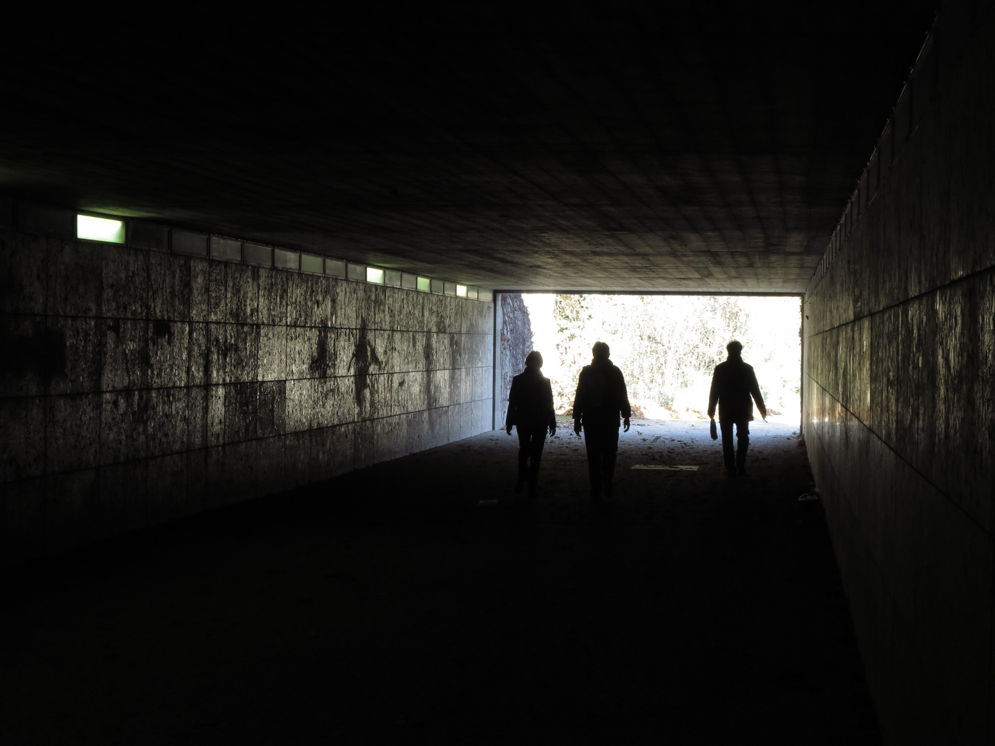 Licht am Ende des Tunnels