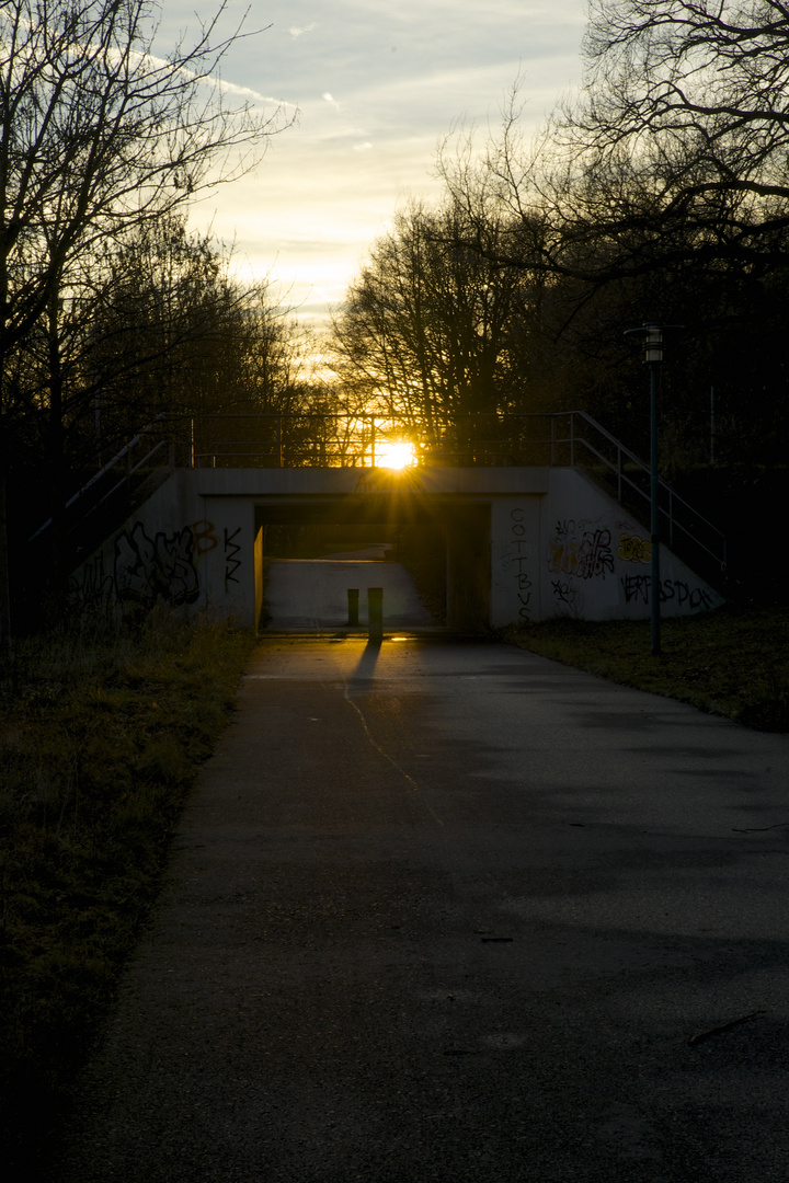 Licht am Ende des Tunnels