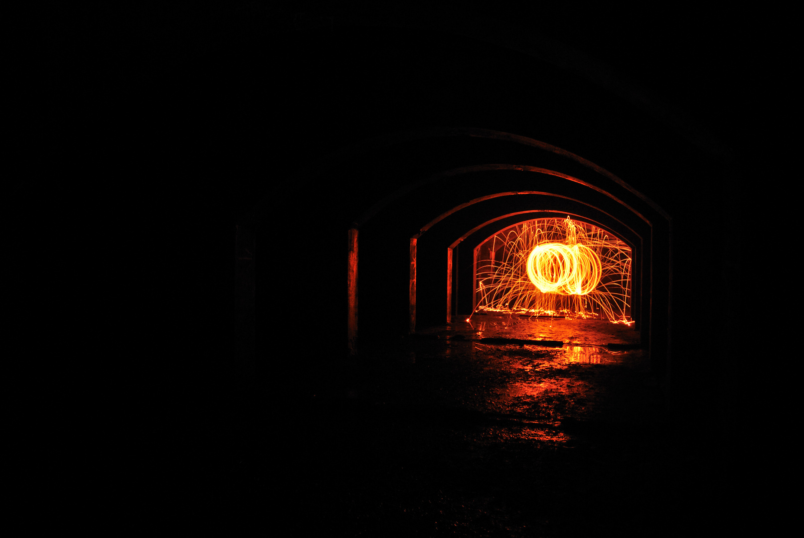 Licht am ende des Tunnels