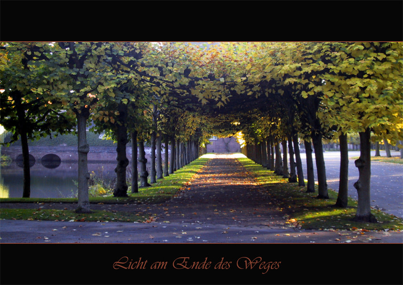 licht am ende des weges