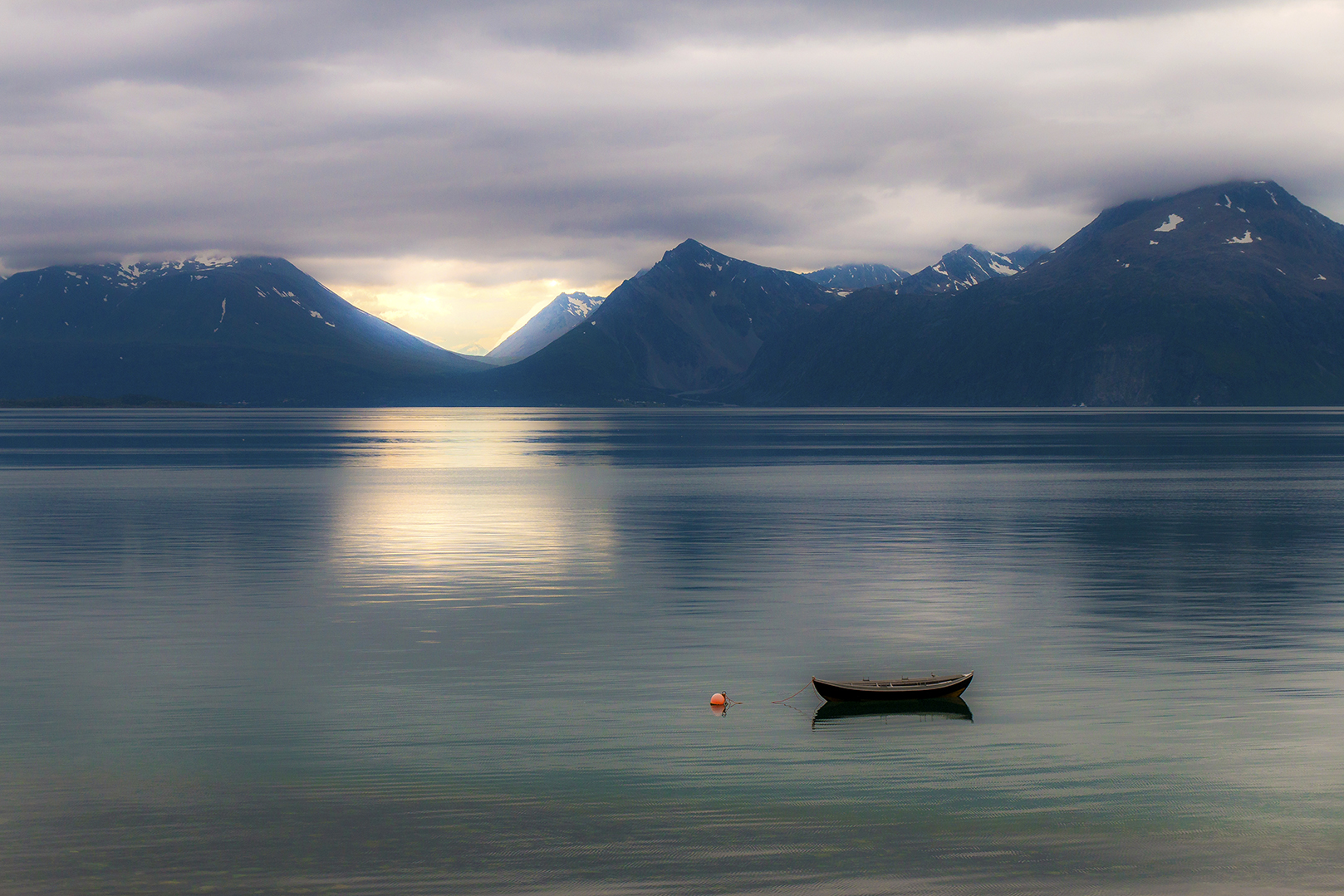 Licht am Lyngenfjord