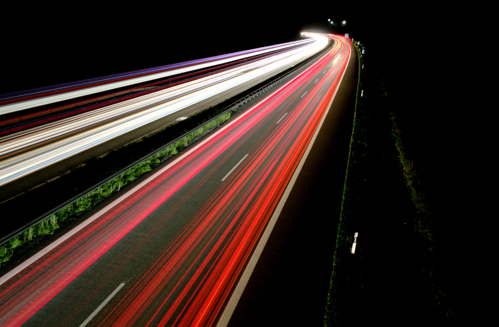 Licht auf den dunklen Straßen