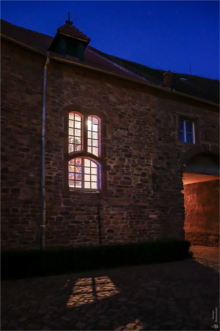 Licht aus dem Fenster