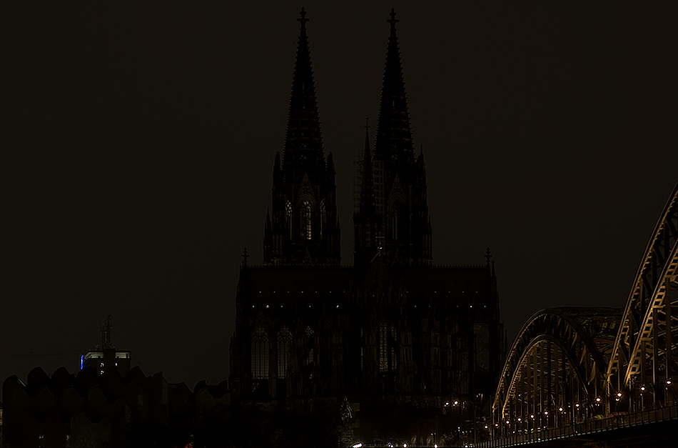 Licht Aus ! Kölner Dom 08.12.2007