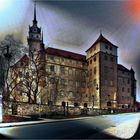 Licht aus Spot an ....... Schloss Hartenfels in Torgau