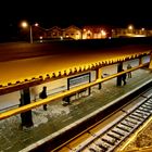 Licht beim Warten auf   E I N E      S-Bahn