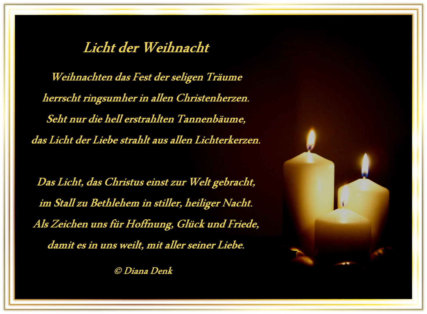 Licht der Weihnacht