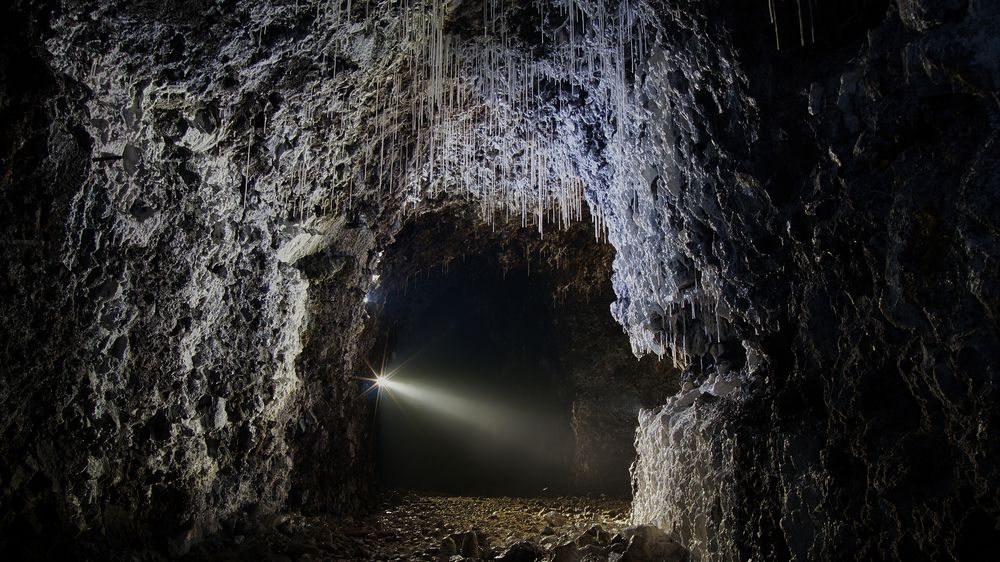 Licht im Bunker