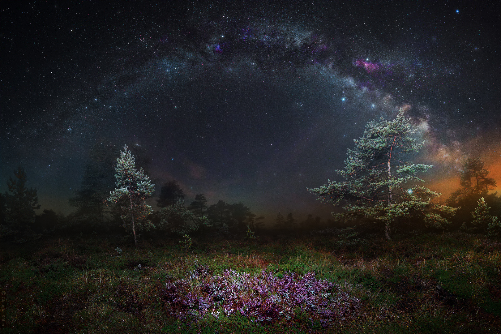 Licht im Dunkel Foto & Bild spezial, landschaften, nacht Bilder auf