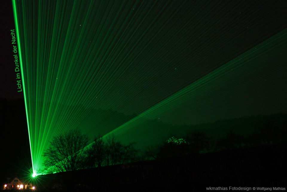 Licht im Dunkel der Nacht