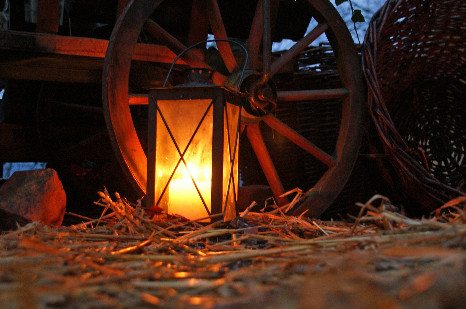 Licht im dunklen Winter