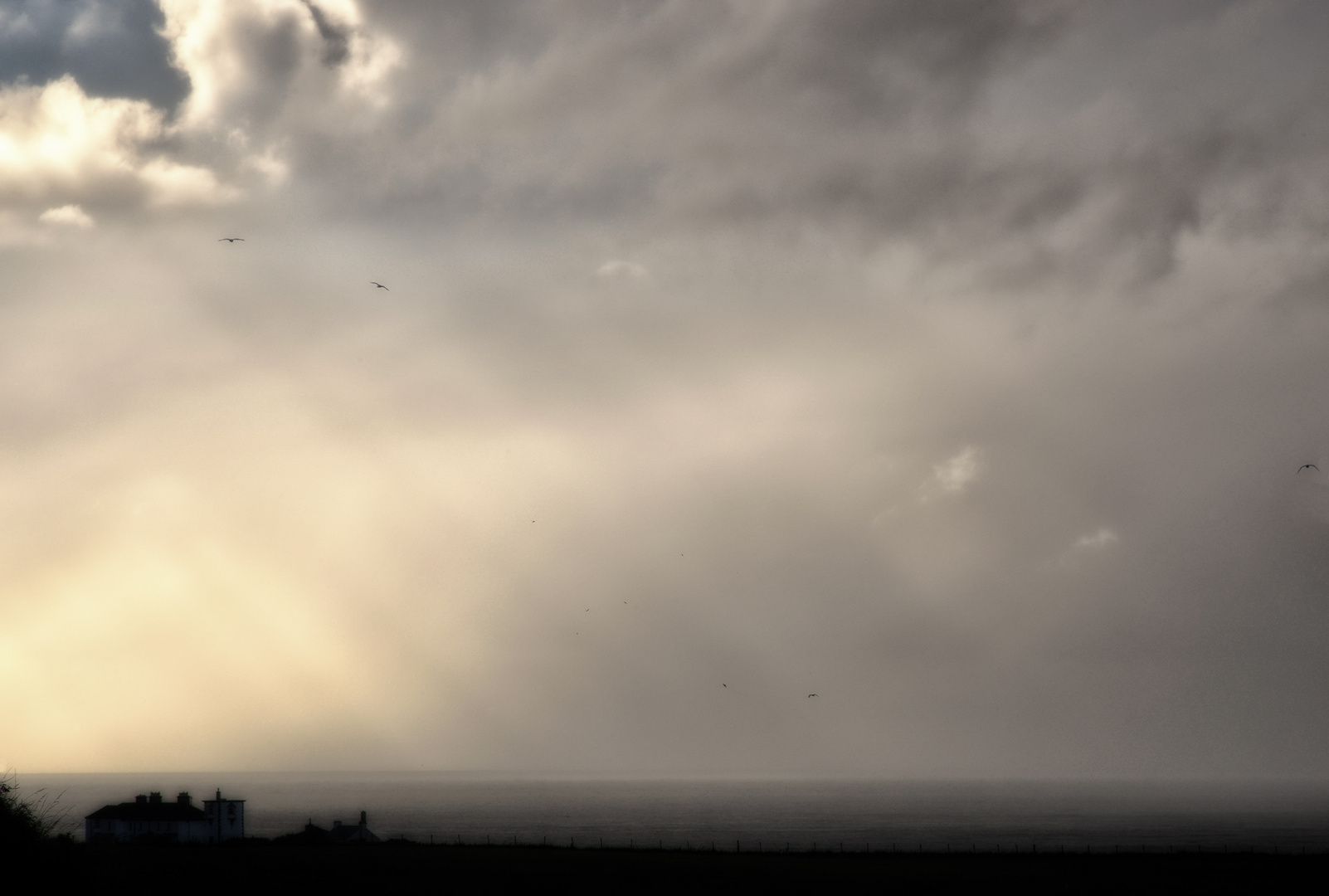 Licht im Unwetter