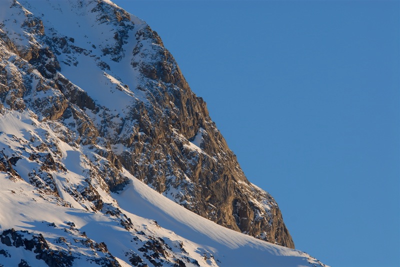 Licht in den Bergen