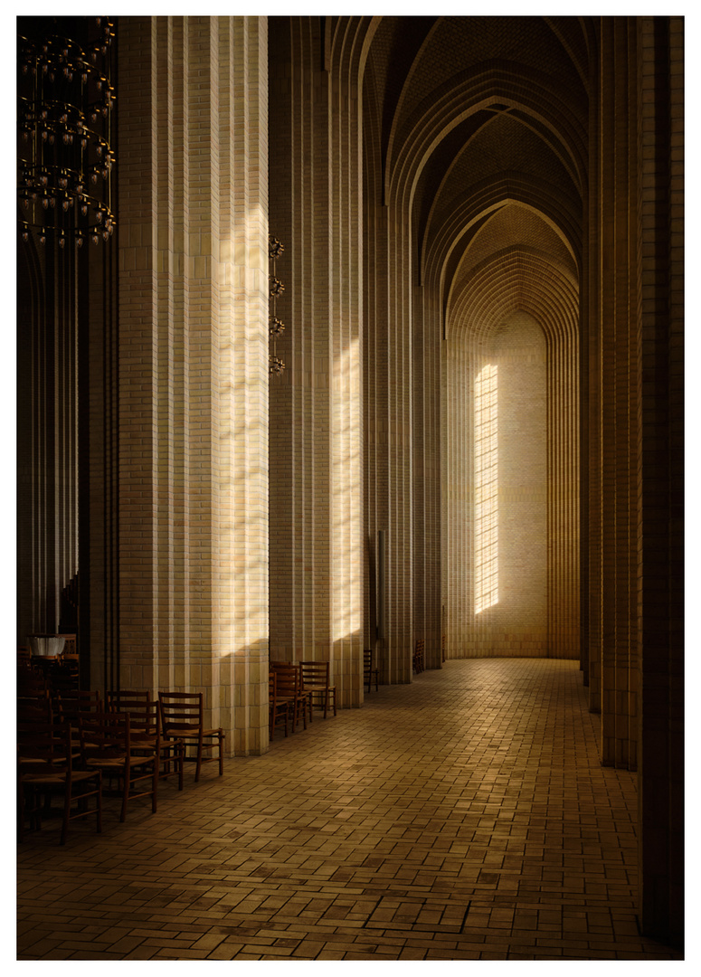 Licht in der Kirche