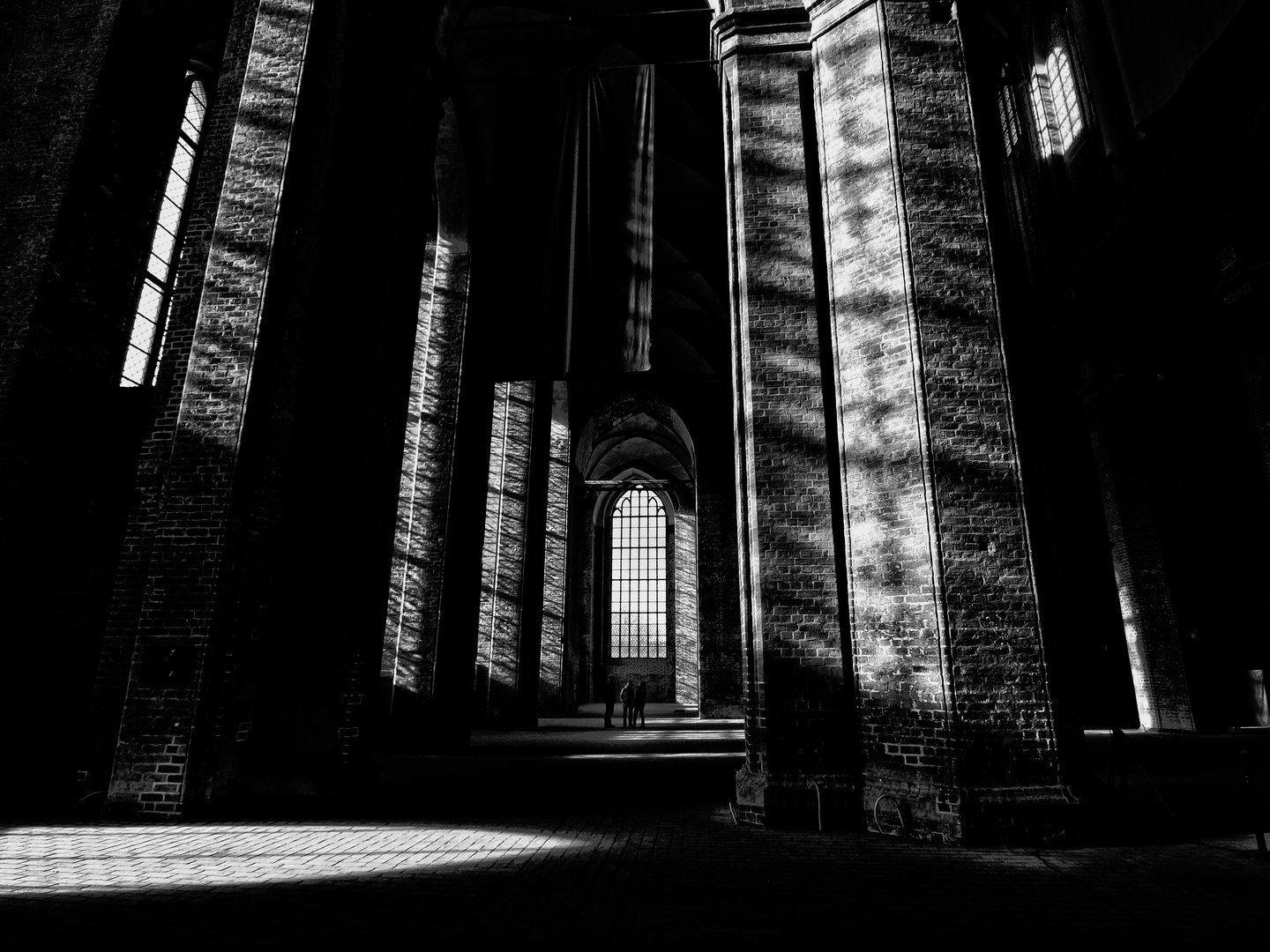 licht in der kirche ...