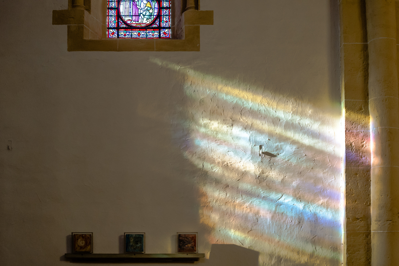 Licht in der Kirche