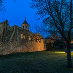 Licht in der Schlossruine Harbke