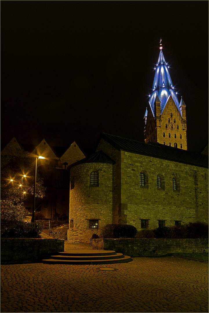 Licht in dunkler Nacht 