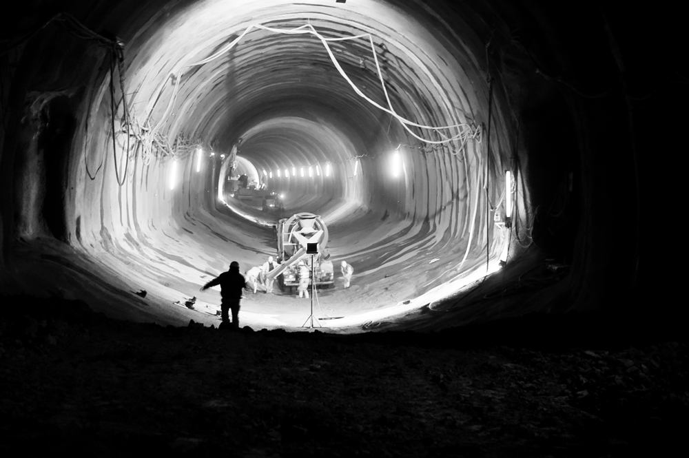 Licht in mitten des Tunnels