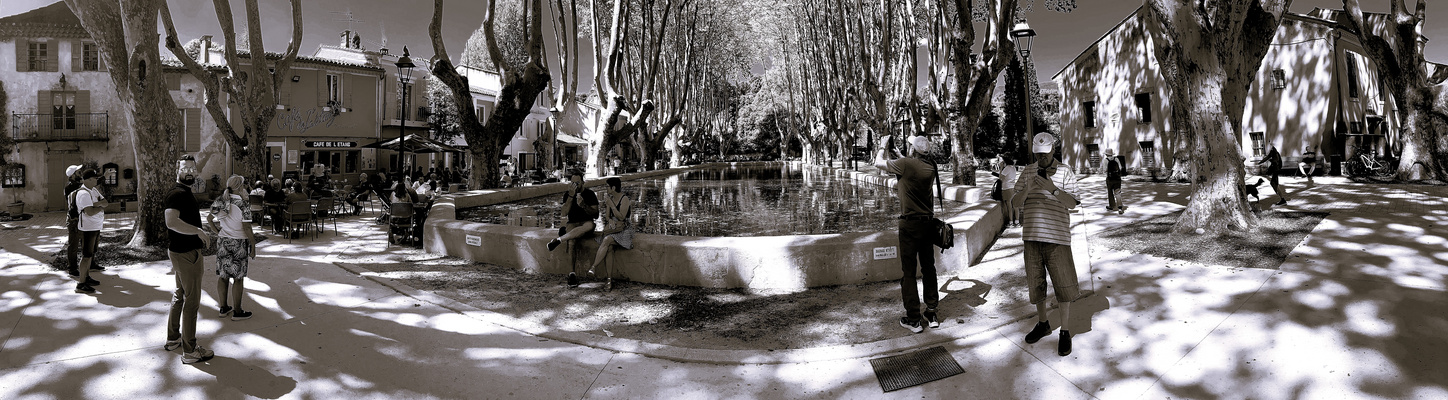 Licht-Schatten-Spiel in s/w