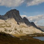 Licht-Schattenspiel an der Dreischusterspitze 3145 m, links die Schusterplatte 2957 m ... 