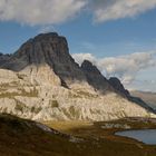 Licht-Schattenspiel an der Dreischusterspitze 3145 m, links die Schusterplatte 2957 m ... 