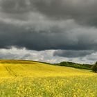 Licht-Schattenspiel in der Pfalz, Wolken sind wie das Salz in der Suppe.