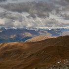 Licht-Schattenwolkenspiel, Aufnahme vom 2663 m hohen Pfannhorn mit...