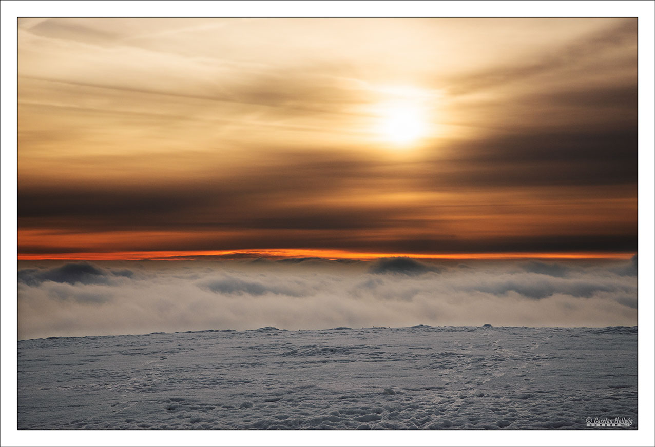 Licht über den Wolken