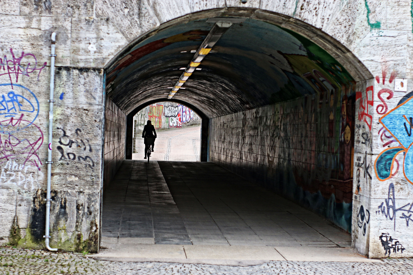 Licht und Farbe am Ende des Tunnels