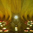 Licht- und Farbenkunst Gaudi's in der Sagrada Família
