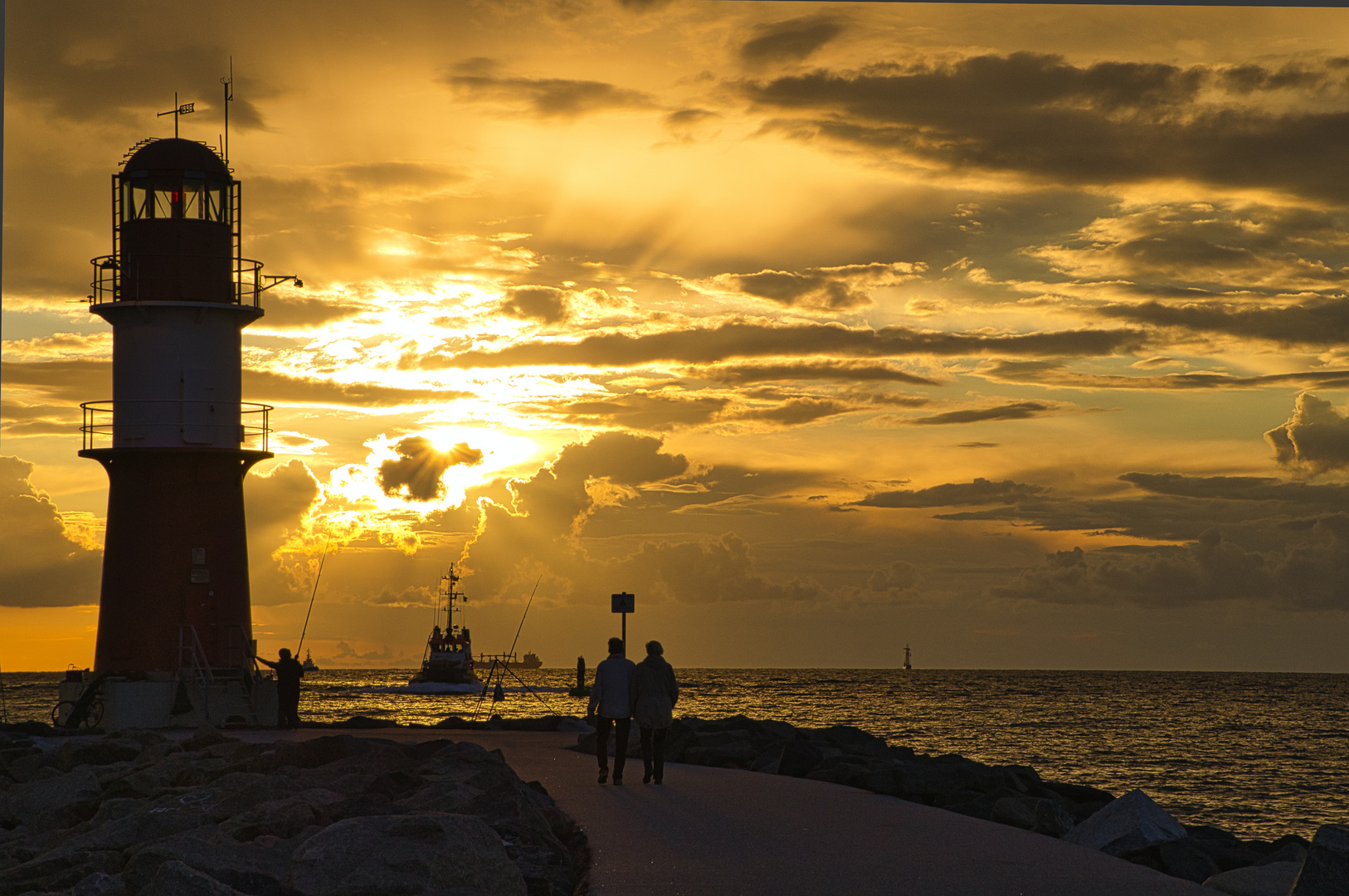 Licht und Farbstimmung Warnemünde