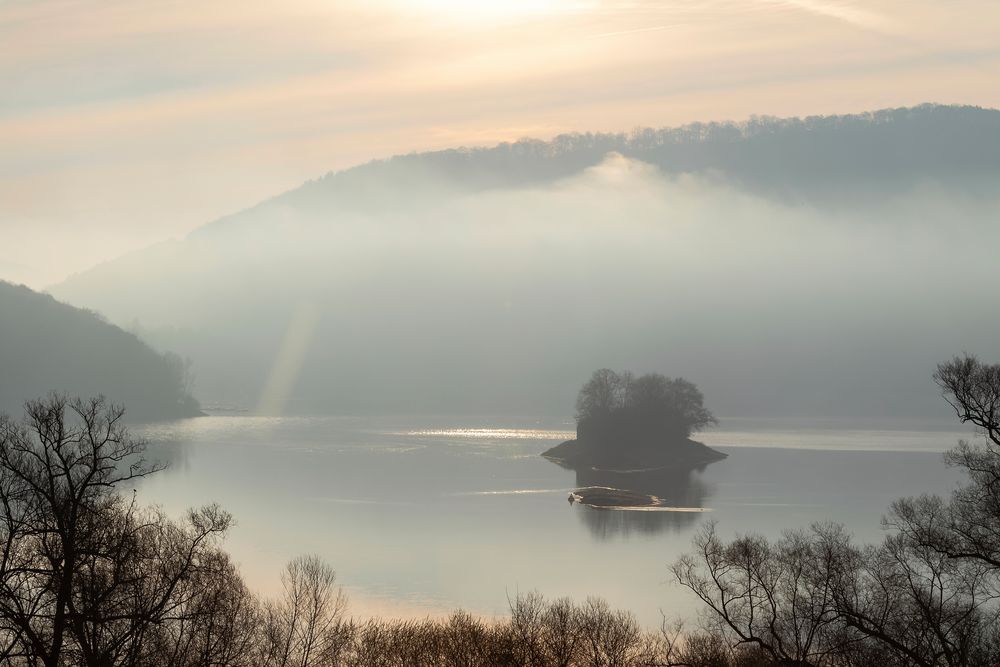 Licht und Morgenfarben