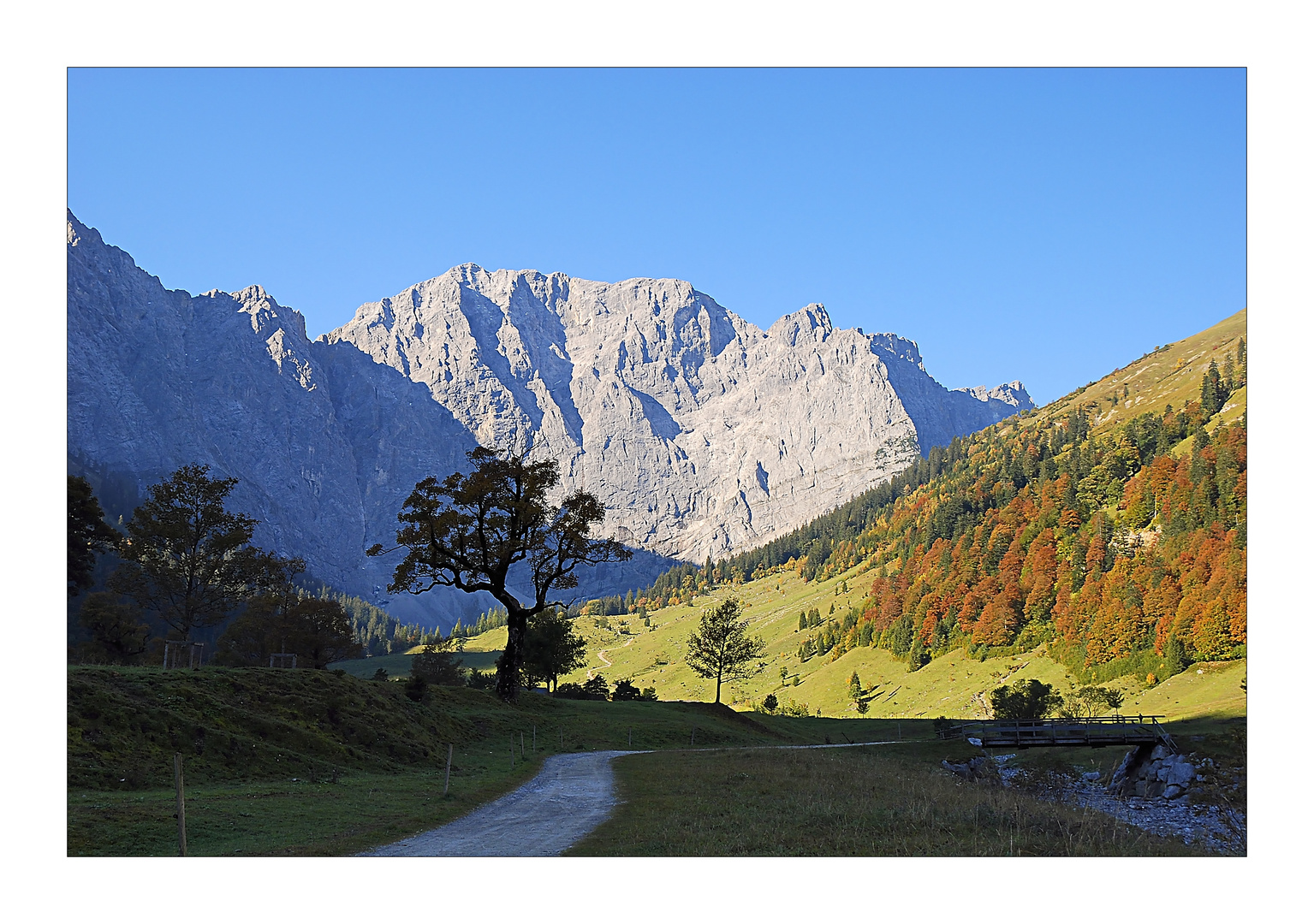 Licht und Schatten ... am Großen Ahornboden