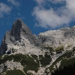 Licht und Schatten am Höllentorkopf