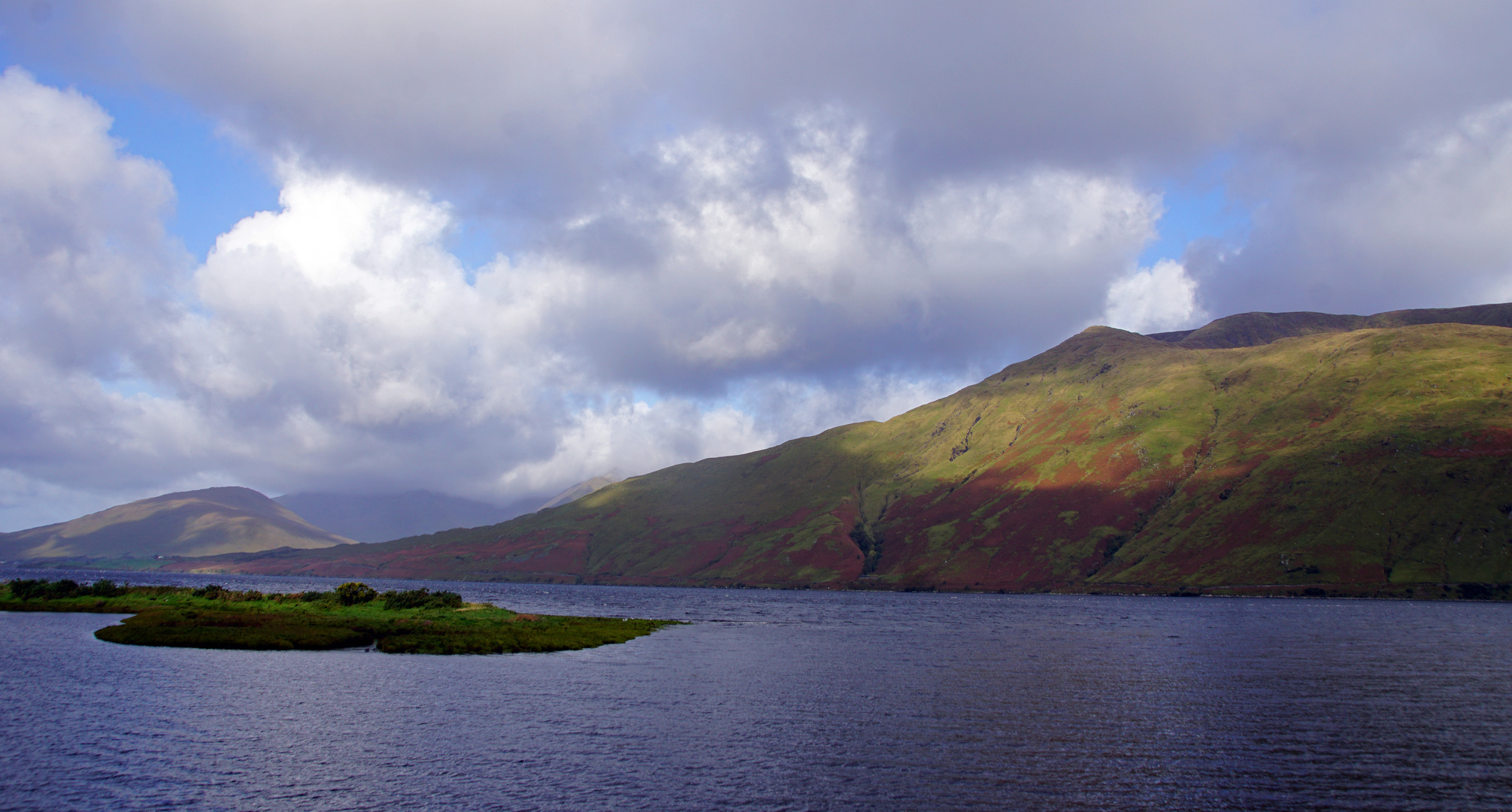 Licht und Schatten am Killary Harbour