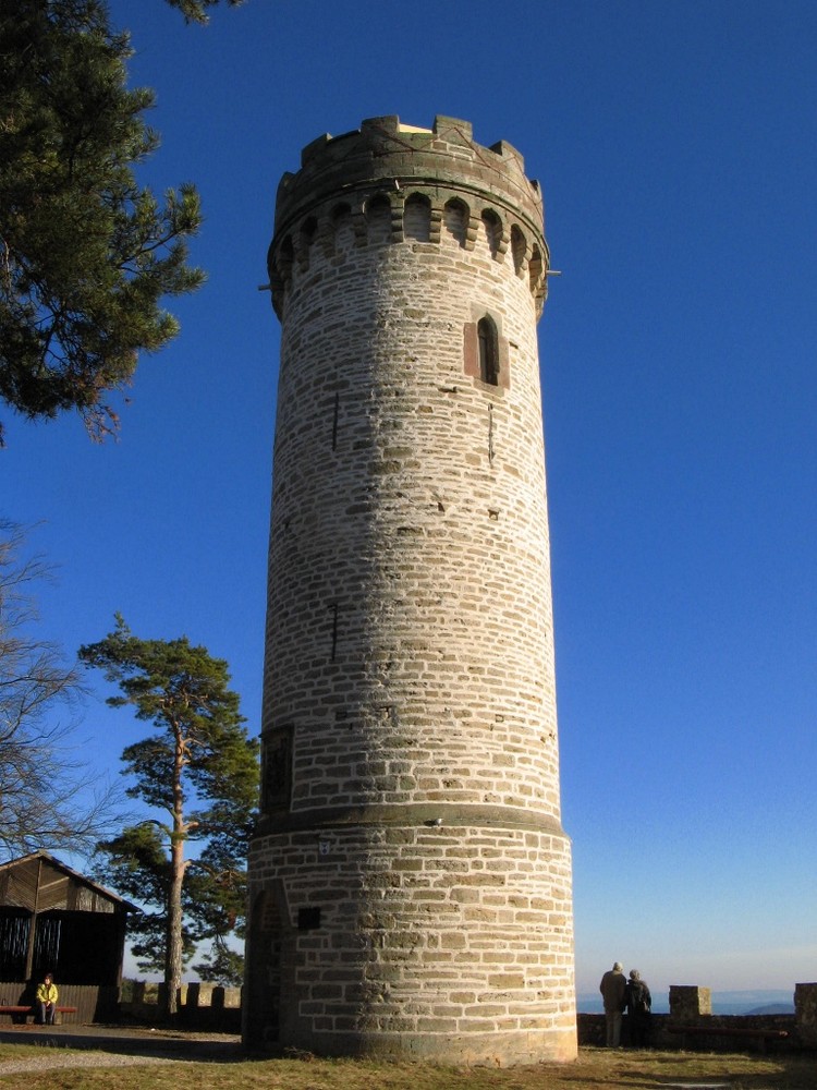 Licht und Schatten am Luisenturm...