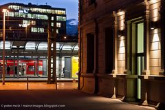 Licht und Schatten am Mainzer Hauptbahnhof