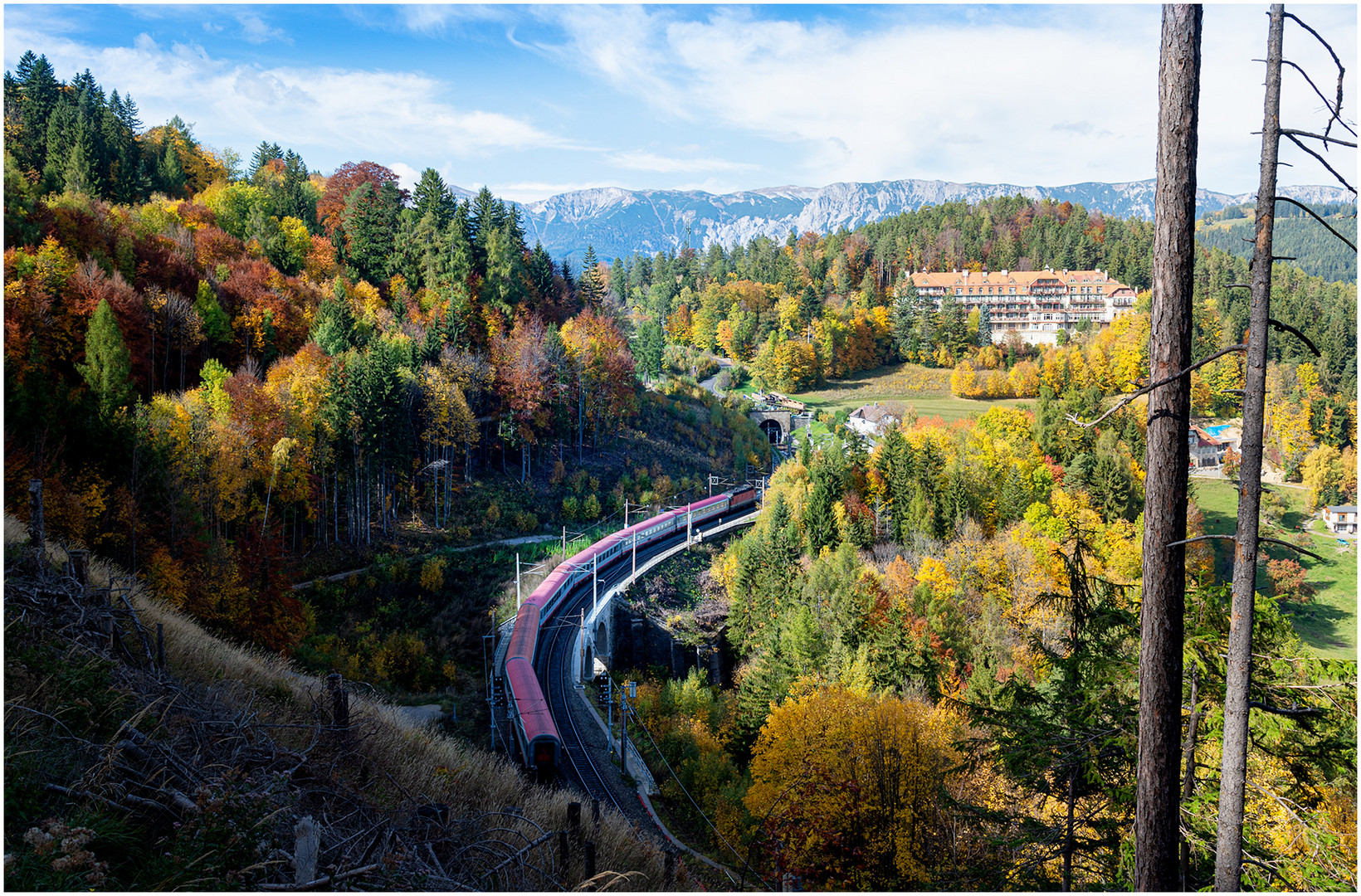 Licht und Schatten am Semmering