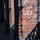 Licht und Schatten an der Oberbaumbrücke in Berlin