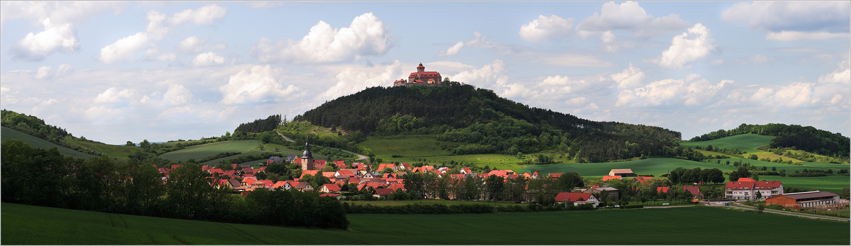 Licht und Schatten an der Wachsenburg