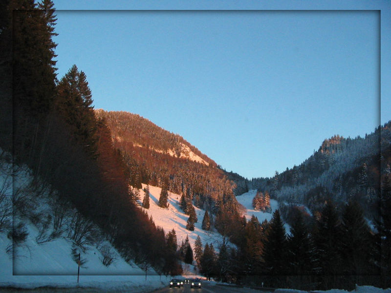 Licht und Schatten auf dem Feldberg