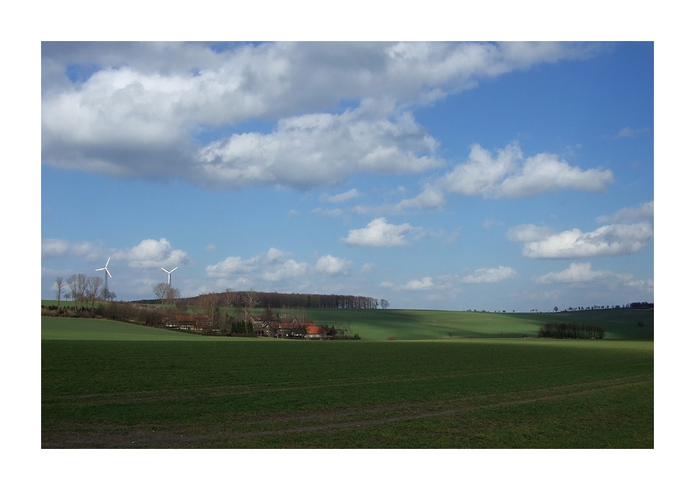 Licht und Schatten auf dem Haarstrang..