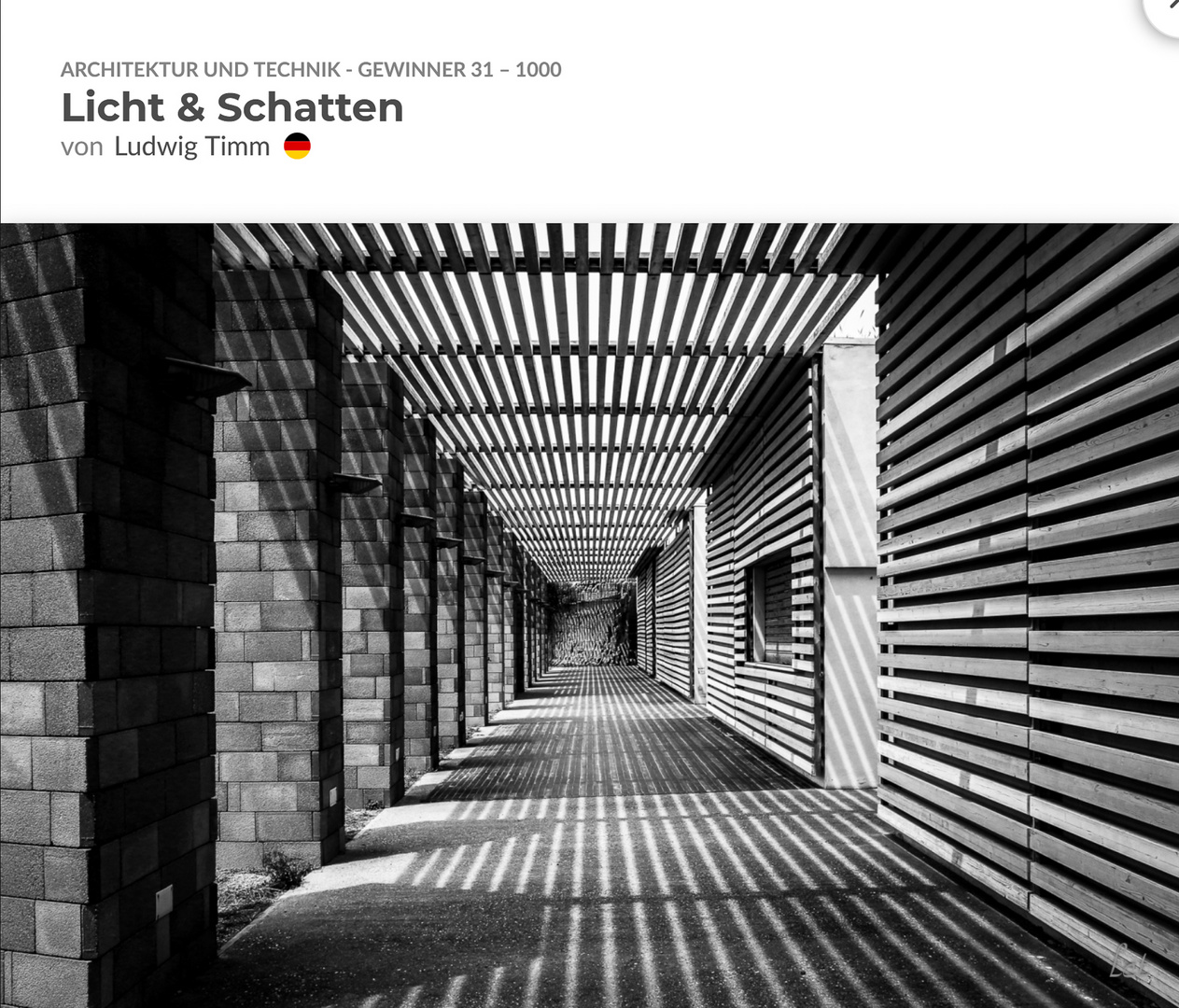 Licht und Schatten - CEWE Photo Award