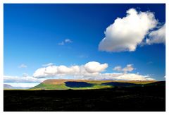 Licht und Schatten, eine Landschaft auf Island