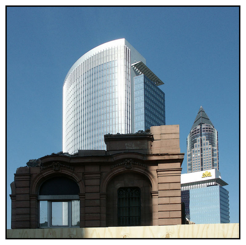 Licht und Schatten einer Großstadt